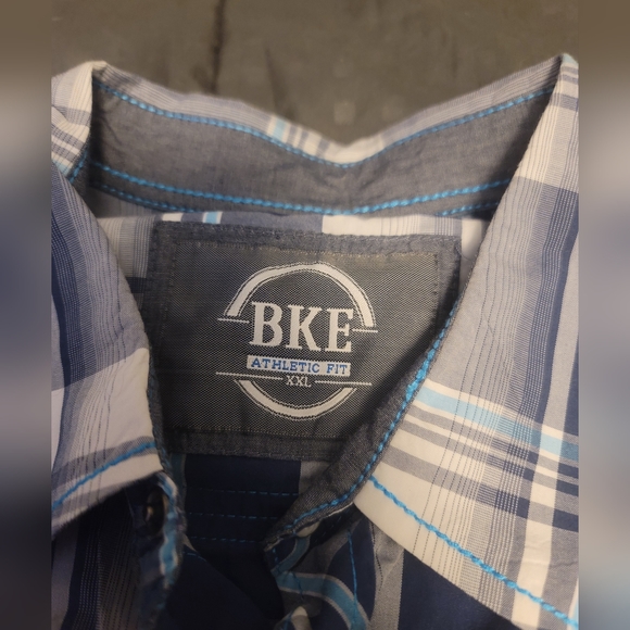 BKE Button Down Flannel XXL Men's - Picture 2 of 5